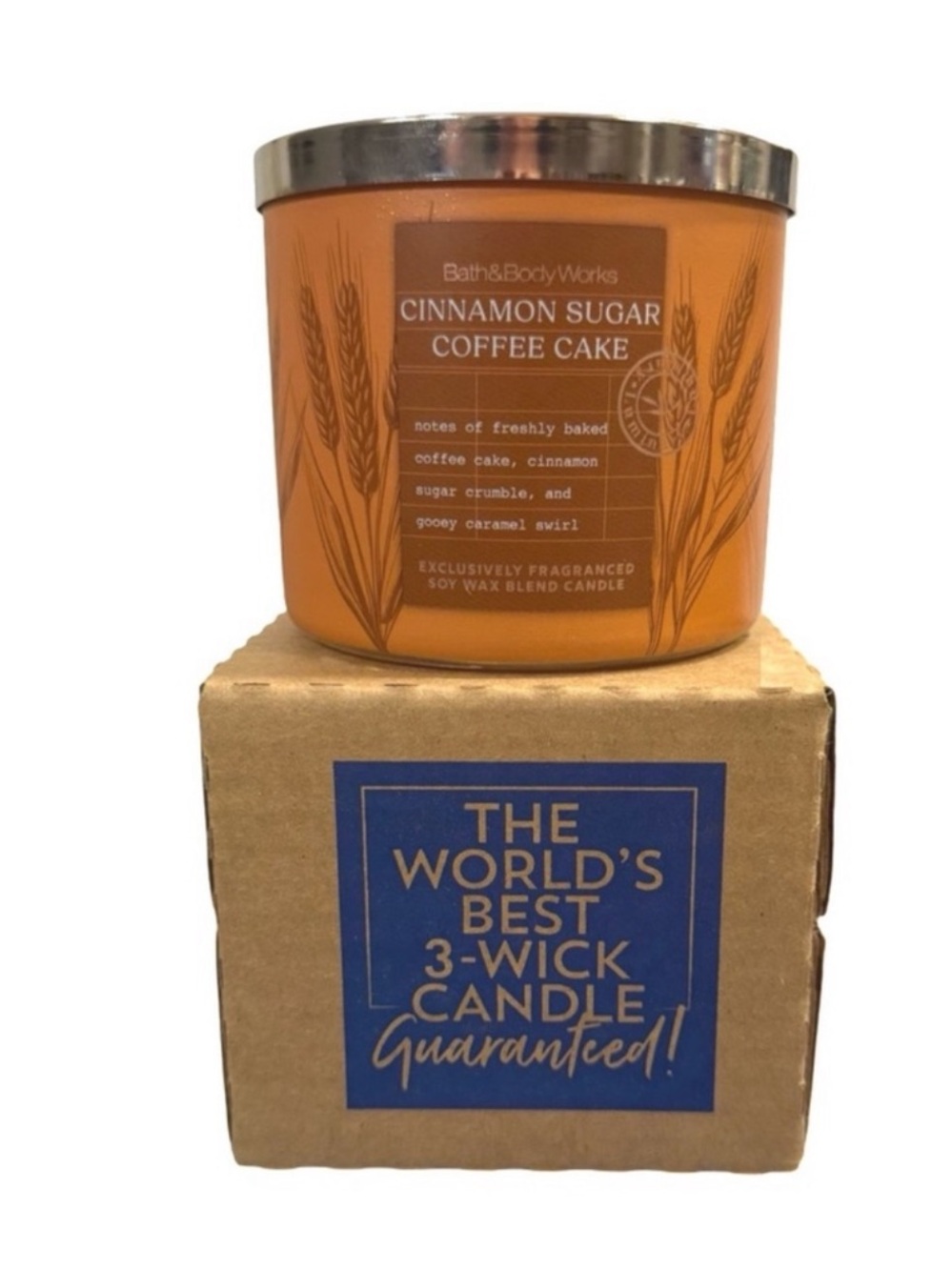 Cinnamon Sugar Coffee Cake Candle